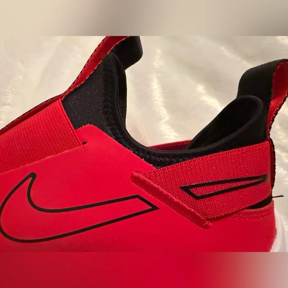 Nike Red and Black Athletic Slip-Ons - Picture 6 of 11